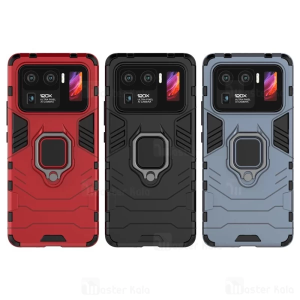 قاب ضد ضربه Xiaomi Mi 11 Ultra KEYSION Shockproof Armor Ring Holder Case