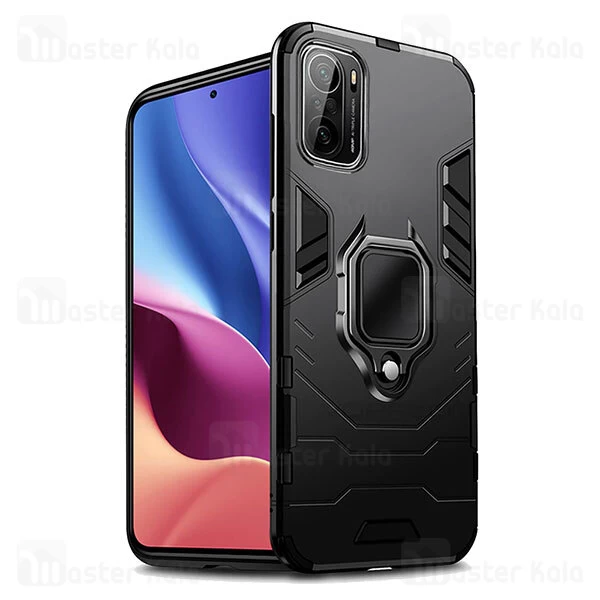 قاب ضد ضربه Xiaomi Poco F3 / Redmi K40 / K40 Pro / K40 Pro Plus / Mi 11i Ultra KEYSION Shockproof Armor Ring Holder Case