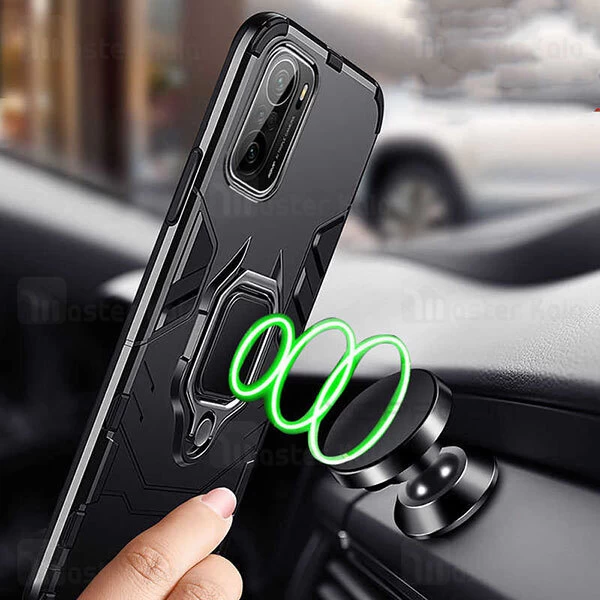 قاب ضد ضربه Xiaomi Poco F3 / Redmi K40 / K40 Pro / K40 Pro Plus / Mi 11i Ultra KEYSION Shockproof Armor Ring Holder Case
