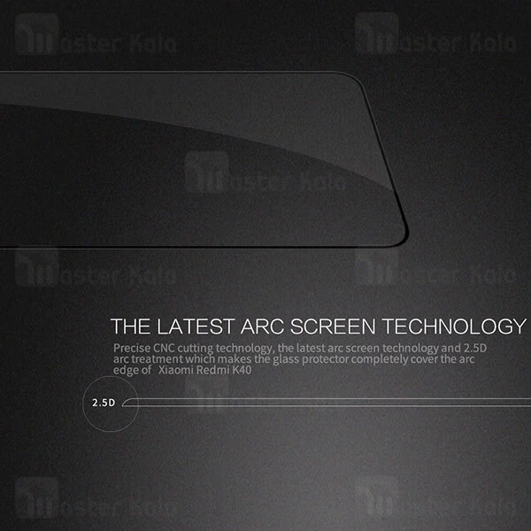 محافظ صفحه نمایش شیشه ای تمام صفحه تمام چسب Xiaomi Redmi K60 / K60 Pro / K60E Nillkin CP+ Pro