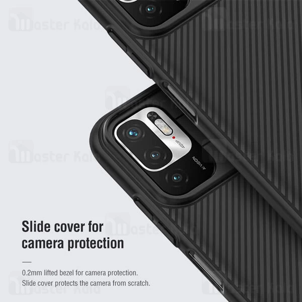 قاب محافظ نیلکین شیائومی Xiaomi Redmi Note 10 5G / Poco M3 Pro 5G CamShield Case دارای محافظ دوربین