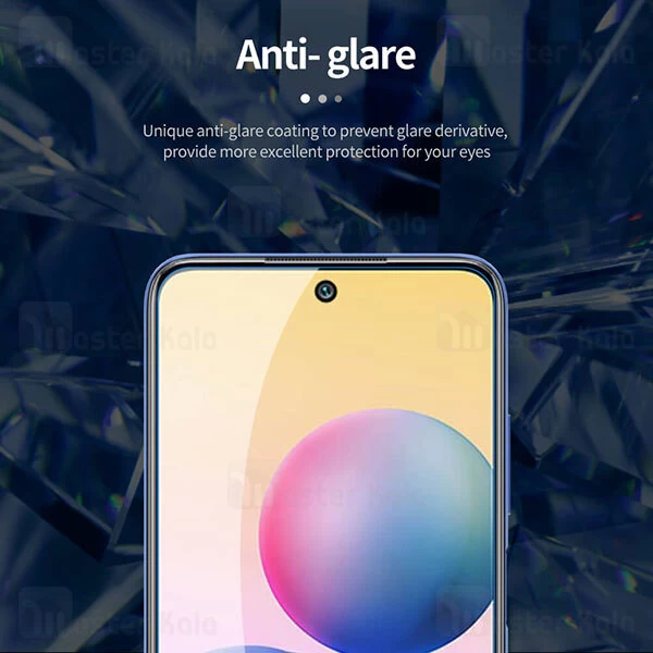 گلس نیلکین Xiaomi Redmi Note 10 5G / Poco M3 Nillkin H Plus Pro Glass