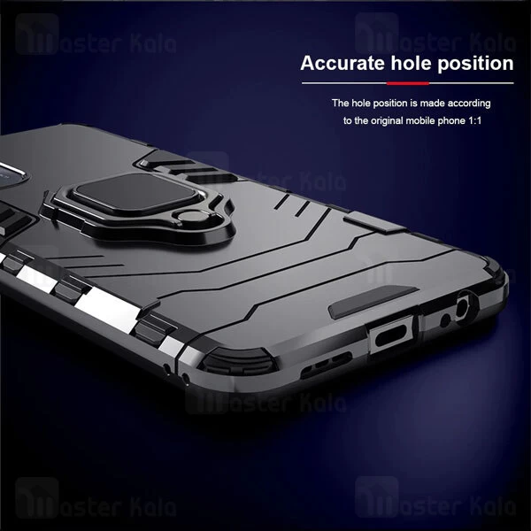 قاب ضد ضربه Xiaomi Redmi Note 10 / Note 10S KEYSION Shockproof Armor Ring Holder Case