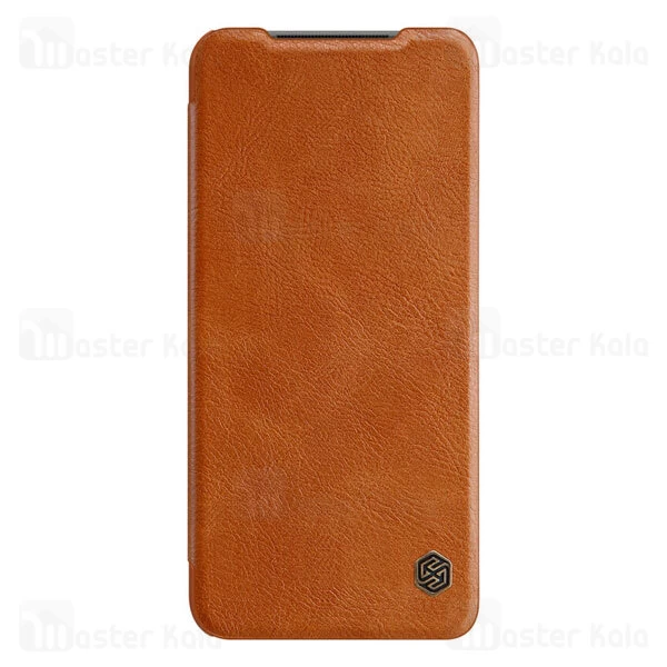کیف چرمی نیلکین شیائومی Xiaomi Redmi Note 10 / Redmi Note 10S Nillkin Qin Leather Case