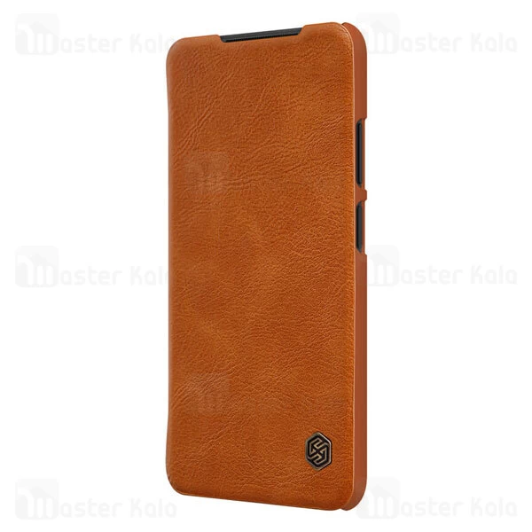 کیف چرمی نیلکین شیائومی Xiaomi Redmi Note 10 / Redmi Note 10S Nillkin Qin Leather Case