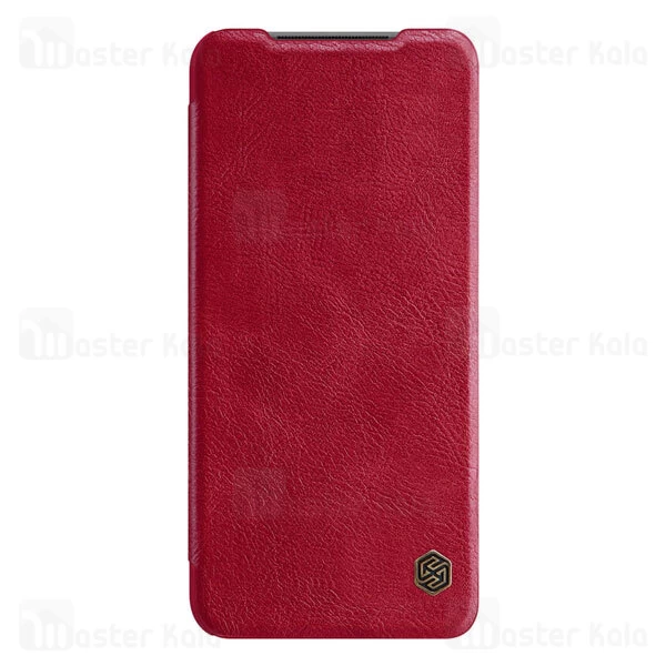 کیف چرمی نیلکین شیائومی Xiaomi Redmi Note 10 / Redmi Note 10S Nillkin Qin Leather Case