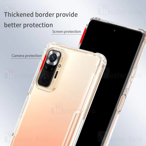 قاب ژله ای نیلکین شیائومی Xiaomi Redmi Note 10 Pro / Note 10 Pro Max Nillkin Nature TPU Case