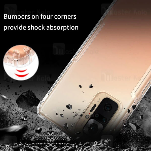 قاب ژله ای نیلکین شیائومی Xiaomi Redmi Note 10 Pro / Note 10 Pro Max Nillkin Nature TPU Case