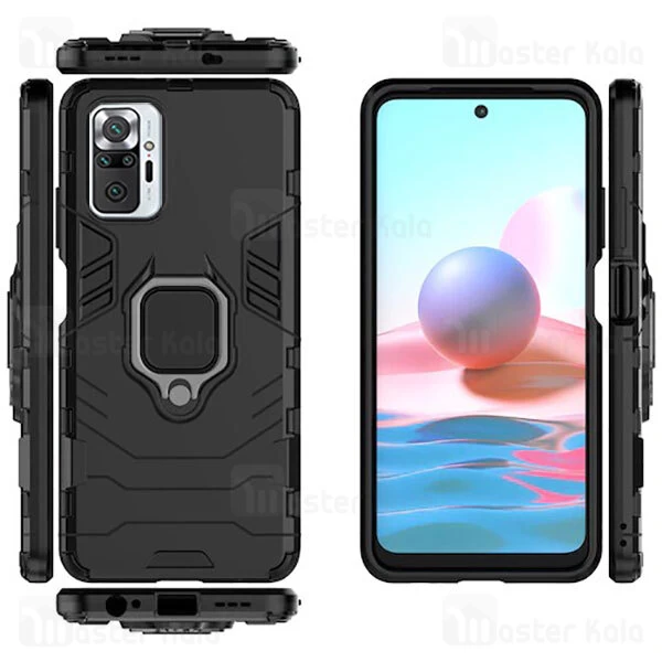 قاب ضد ضربه Xiaomi Redmi Note 10 pro / Note 10 Pro Max KEYSION Shockproof Armor Ring Holder Case
