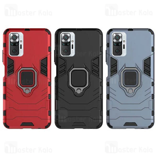 قاب ضد ضربه Xiaomi Redmi Note 10 pro / Note 10 Pro Max KEYSION Shockproof Armor Ring Holder Case