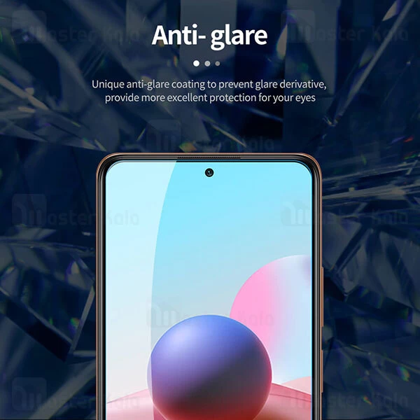 گلس نیلکین Xiaomi Redmi Note 10 / Redmi Note 10S Nillkin H Plus Pro Glass