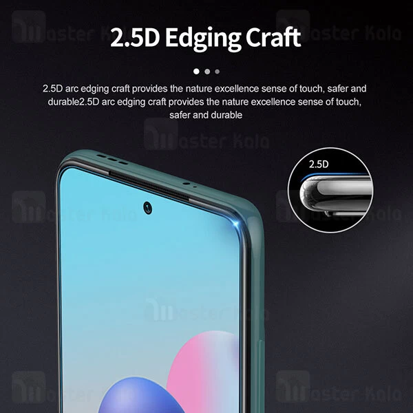 گلس نیلکین Xiaomi Redmi Note 10 / Redmi Note 10S Nillkin H Plus Pro Glass