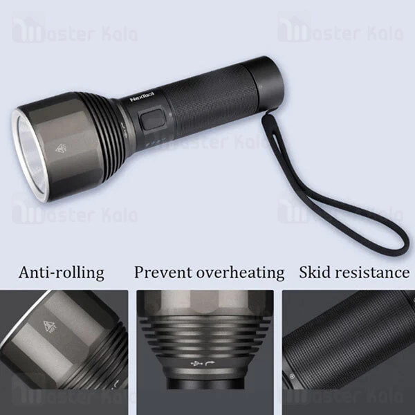 چراغ قوه شارژی شیائومی Xiaomi Youpin NexTool Rechargeable LED Flashlight ضد آب