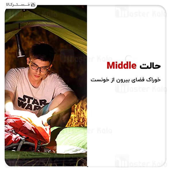 چراغ قوه شارژی شیائومی Xiaomi Youpin NexTool Rechargeable LED Flashlight ضد آب