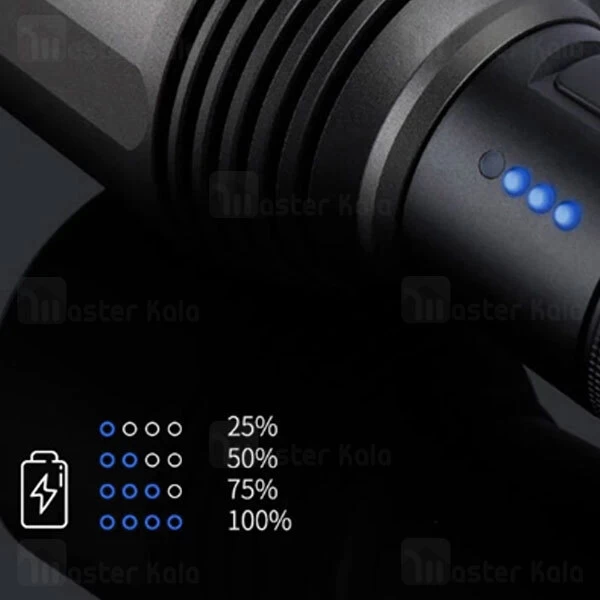 چراغ قوه شارژی شیائومی Xiaomi Youpin NexTool Rechargeable LED Flashlight ضد آب