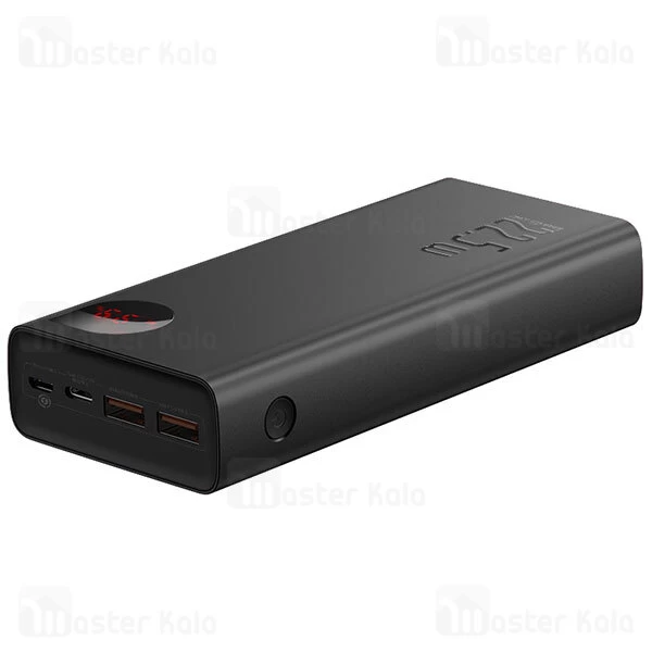 پاوربانک 30000 فست شارژ بیسوس Baseus Adaman Metal Digital Display QC3.0 PPIMDA-C0A توان 22.5 وات