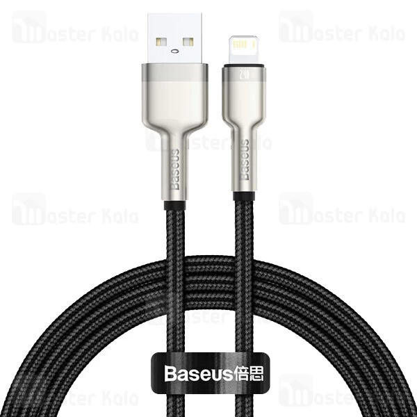 کابل لایتنینگ Baseus Cafule Series Metal CALJK-B01 Lightning 2m 2.4A