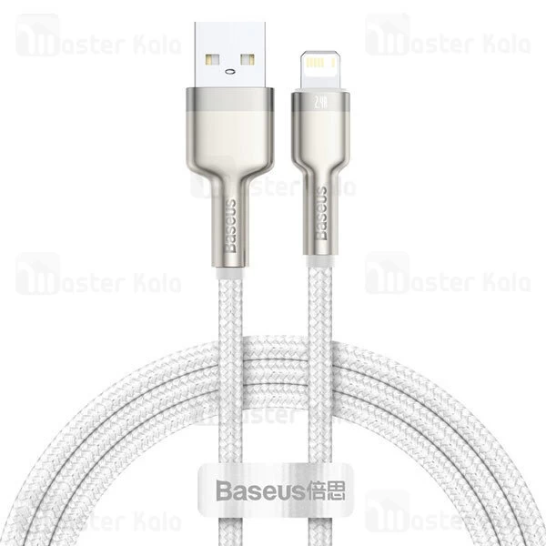 کابل لایتنینگ Baseus Cafule Series Metal CALJK-B01 Lightning 2m 2.4A