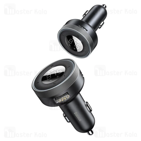 شارژر فندکی و پخش کننده بلوتوث بیسوس Baseus Enjoy Car Wireless MP3 Charger CCLH-01 توان 17 وات