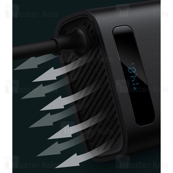 چند راهی خودرو بیسوس Baseus In-car Inverter 150W CRNBQ-A01 شارژر فندکی