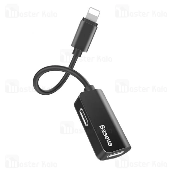 کابل تبدیل یک به دو لایتنینگ Baseus L37 iP Male to iP+iP Female Adapter CALL37-01 توان 2 آمپر