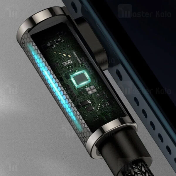 کابل لایتنینگ بیسوس Baseus Legend Series Elbow USB to iP CALCS-01 طول 1 متر و توان 2.4 آمپر
