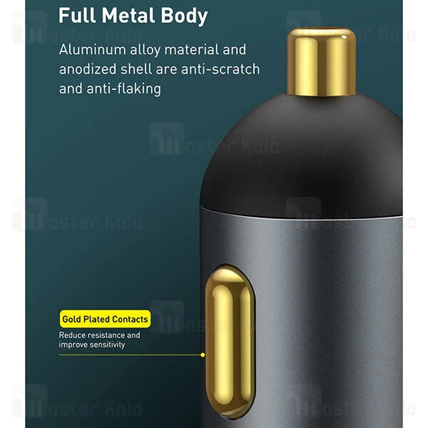 شارژر فندکی Baseus Share Together Car Charger Cigarette Lighter Expansion 120W CCBX-120C CCBT-C0G