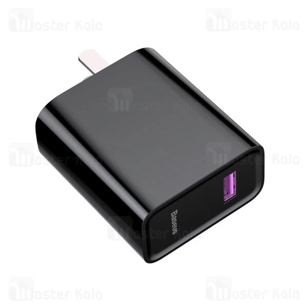 شارژر دیواری فست شارژ بیسوس Baseus Speed Huawei Super Charge Single U CAFS-01 توان 22.5 وات