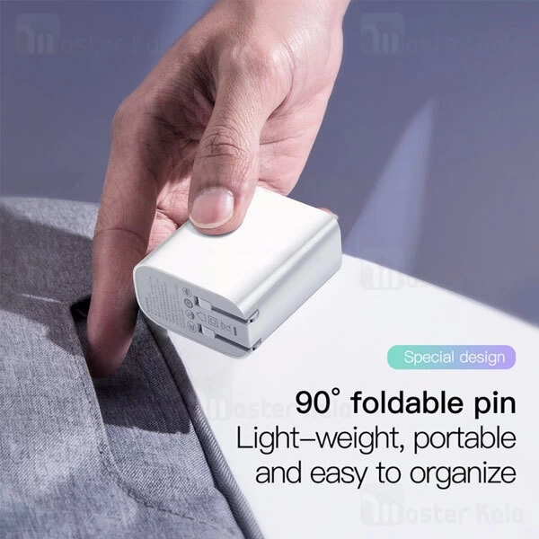 شارژر دیواری فست شارژ بیسوس Baseus Speed Huawei Super Charge Single U CAFS-01 توان 22.5 وات