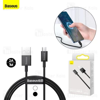 کابل میکرو یو اس بی بیسوس Baseus Superior Series USB to Micro USB CAMYS-01 طول 1 متر و توان 2 آمپر