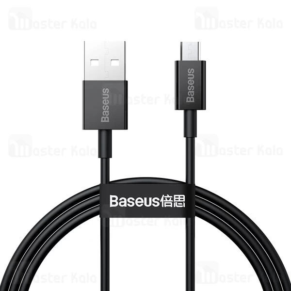 کابل میکرو یو اس بی بیسوس Baseus Superior Series USB to Micro USB CAMYS-01 طول 1 متر و توان 2 آمپر