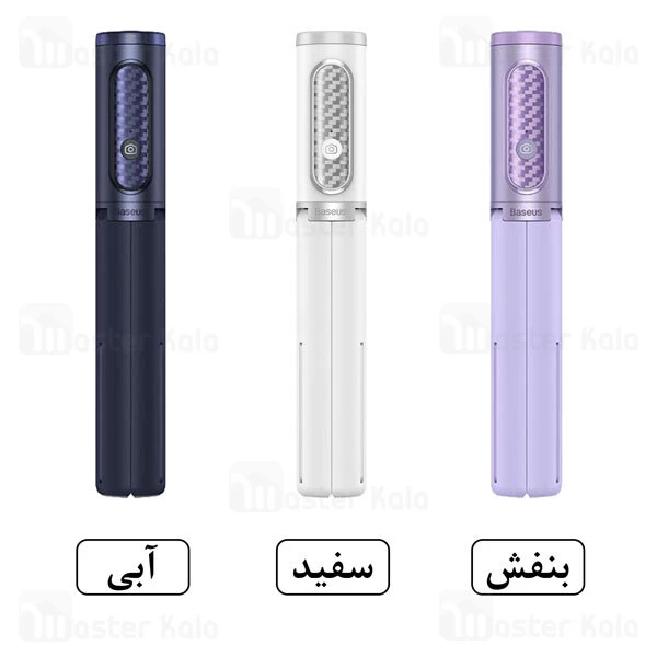 مونوپاد و سه پایه بلوتوثی Baseus Traveler Bluetooth Tripod Selfie Stick ZPBL000002