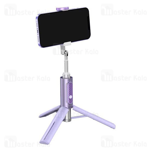 مونوپاد و سه پایه بلوتوثی Baseus Traveler Bluetooth Tripod Selfie Stick ZPBL000002