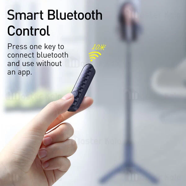 مونوپاد و سه پایه بلوتوثی Baseus Traveler Bluetooth Tripod Selfie Stick ZPBL000002