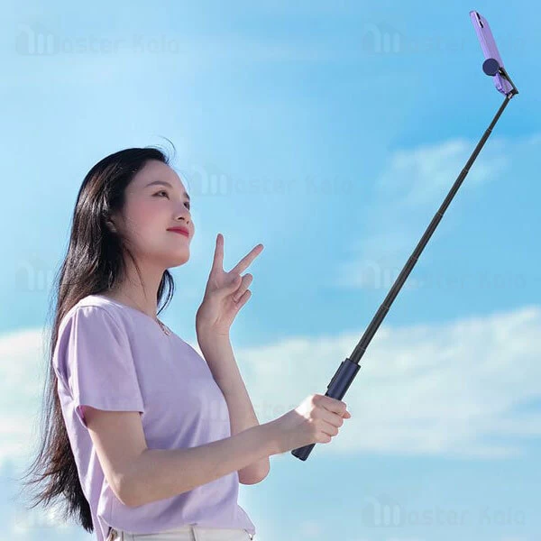 مونوپاد و سه پایه بلوتوثی Baseus Traveler Bluetooth Tripod Selfie Stick ZPBL000002