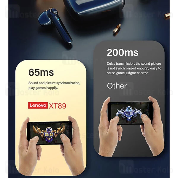 ﻿هندزفری بلوتوث Lenovo XT89 TWS Wireless Earphones