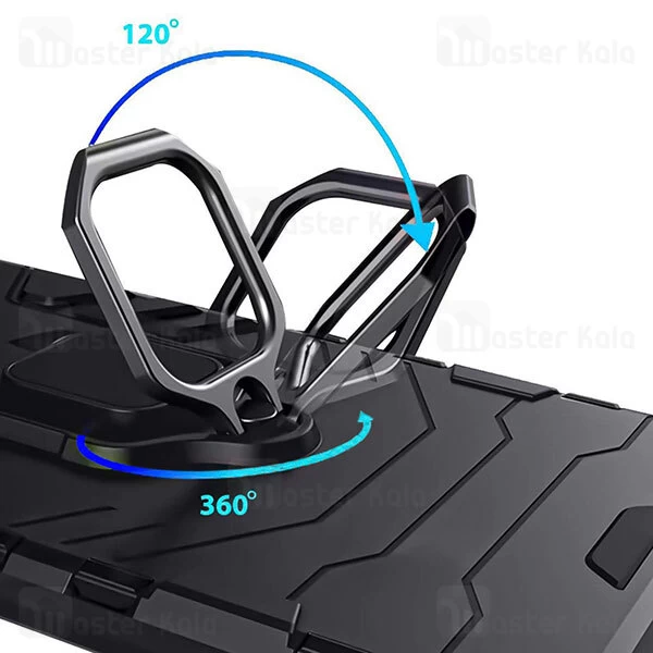 قاب ضد ضربه OnePlus 9R Keysion Shockproof Armor Ring Holder Case
