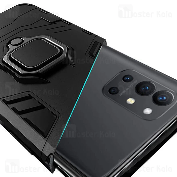 قاب ضد ضربه OnePlus 9R Keysion Shockproof Armor Ring Holder Case