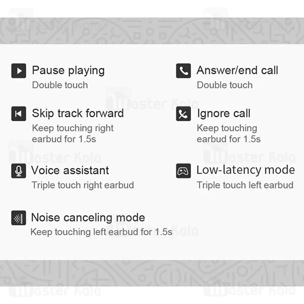 هندزفری بلوتوث QCY HT01 True Wireless Stereo Bluetooth Earbuds