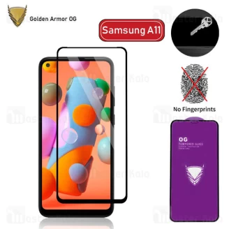 محافظ صفحه شیشه ای تمام صفحه تمام چسب OG سامسونگ Samsung Galaxy A11 OG 2.5D Glass