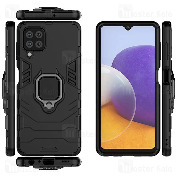 قاب ضد ضربه Samsung Galaxy A22 4G KEYSION Shockproof Armor Ring Holder Case