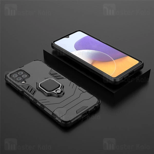 قاب ضد ضربه Samsung Galaxy A22 4G KEYSION Shockproof Armor Ring Holder Case