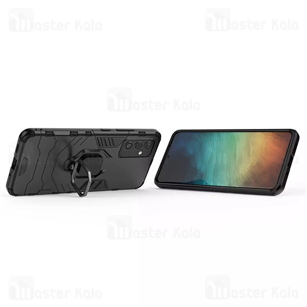 قاب ضد ضربه Samsung Galaxy A82 5G KEYSION Shockproof Armor Ring Holder Case