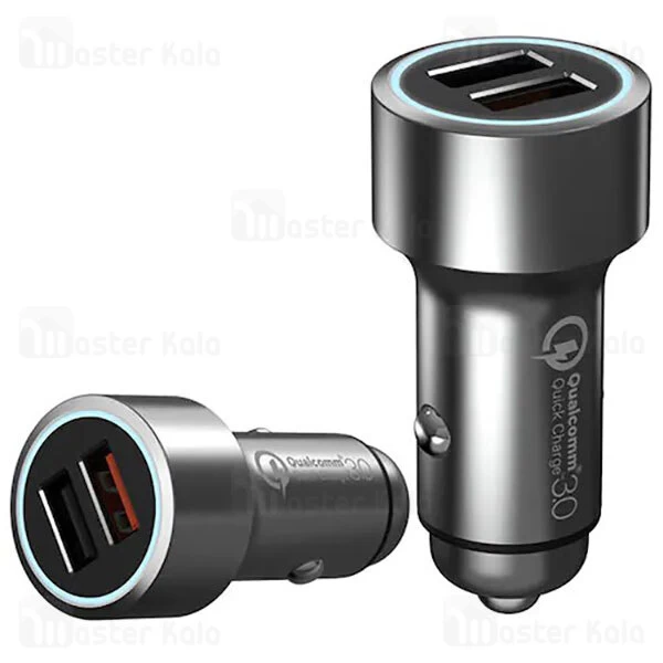 شارژر فندکی Xiaomi 70mai Midrive CC02 QC3.0 Dual USB Car Charger