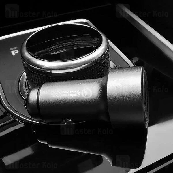 شارژر فندکی Xiaomi 70mai Midrive CC02 QC3.0 Dual USB Car Charger