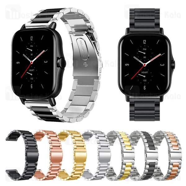 بند فلزی ساعت هوشمند Xiaomi Amazfit GTS / GTS 2 / GTS 2e Wrist Metal Strap