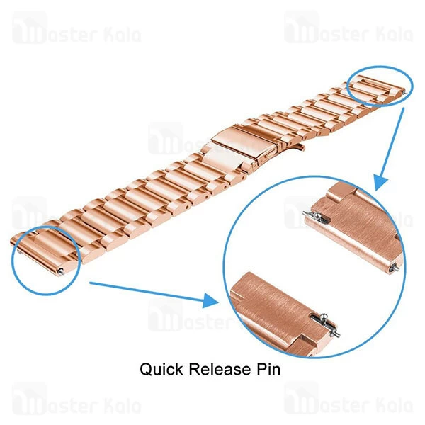 بند فلزی ساعت هوشمند Xiaomi Amazfit GTS / GTS 2 / GTS 2e Wrist Metal Strap