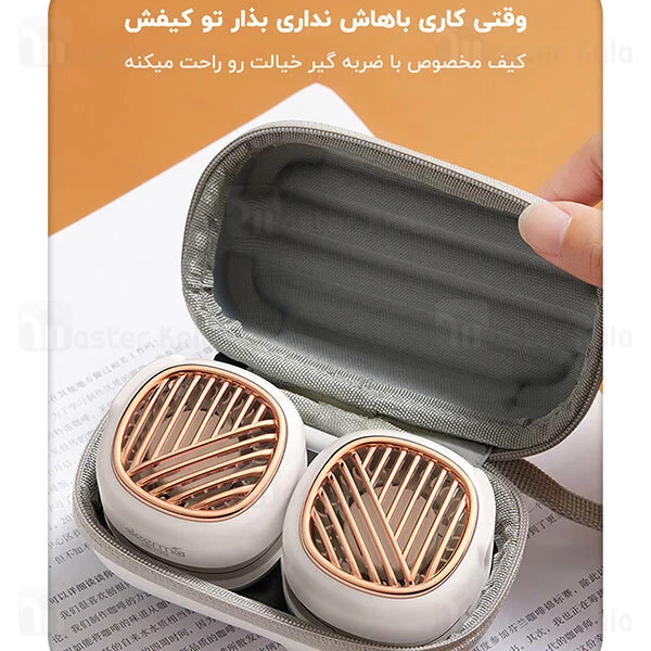 پنکه گردنی Xiaomi Deerma DEM-GB100 Pocket Mini Neck Fan