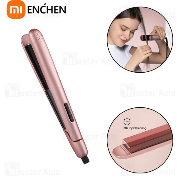 اتو مو و فر کننده مو Xiaomi Enchen Enroller Hair Iron 2 in 1 Straightening And Curling