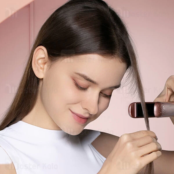 اتو مو و فر کننده مو Xiaomi Enchen Enroller Hair Iron 2 in 1 Straightening And Curling